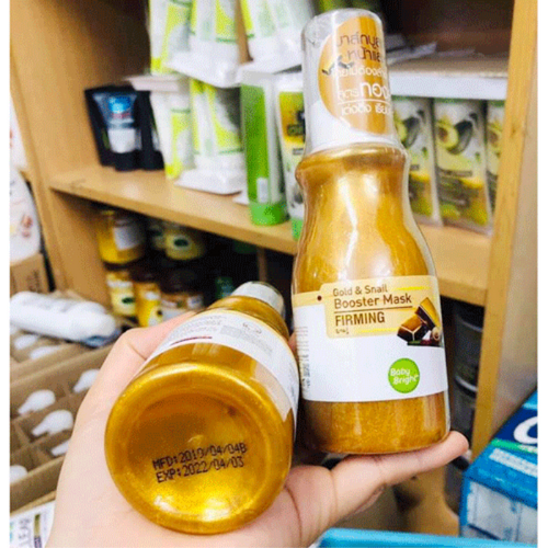 Mặt Nạ Vàng Dưỡng Trắng Da Ốc Sên 24K Thái Lan