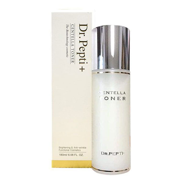 Nước Hoa Hồng Dr.pepti+ Centella Toner 180ml Hàn Quốc