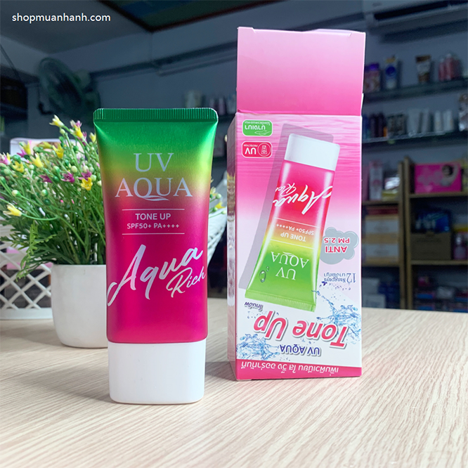 Kem chống nắng Nangpaya UV Aqua Rich Thái Lan-4
