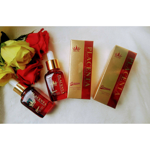 Serum Nhau Thai Cừu Placenta Whitening Anti-Wrinkle Ampoule 30ml-2
