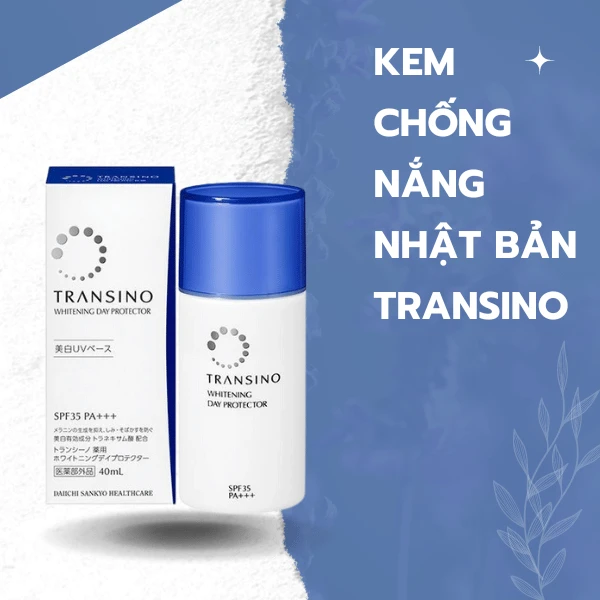 Kem Chống Nắng Transino - Bảo Vệ và Làm Trắng Da Hiệu Quả