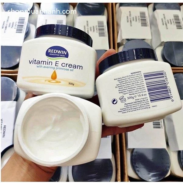 Kem Dưỡng Da Redwin Vitamin E Cream, Úc 300g