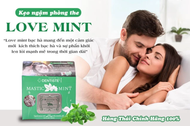 Kẹo Bạc Hà Love Mint Thái Lan Giúp Thơm Miệng Ngay - ảnh 3