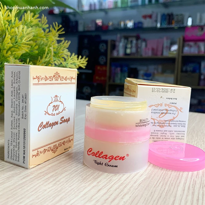 Bộ Siêu Trị Nám Tàn Nhang Collagen Plus Vit E Indonesia - ảnh 3