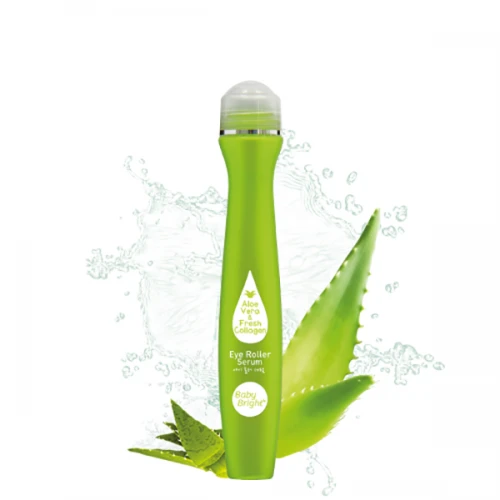 Cây Lăn Mắt Lô Hội và Collagen Tươi Baby Bright 15ml - ảnh 1