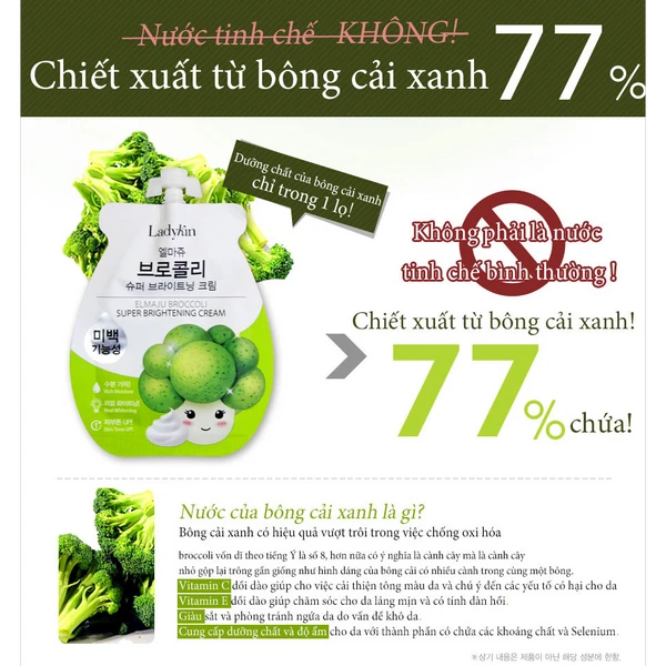 Combo Dưỡng Trắng Da Hoàn Hảo với Ladykin - ảnh 3