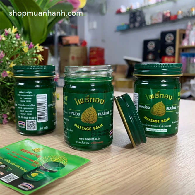 Dầu Cù là Massage Balm Lá Bồ Đề 50g - ảnh 5
