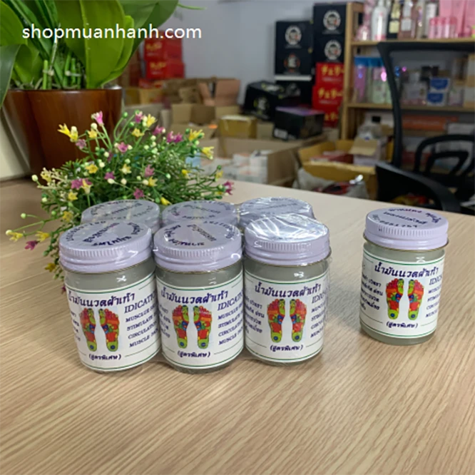 Dầu Cù là Trắng Massage Bàn Chân Chống Đột Qụy Thái Lan - ảnh 2