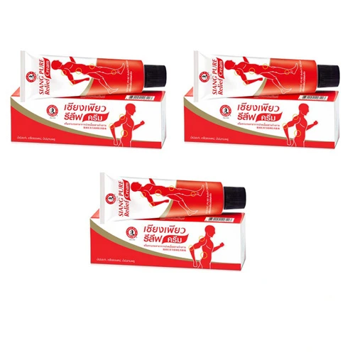 Dầu Nóng Xoa Bóp Siang Pure Relief Cream Thái Lan - ảnh 1