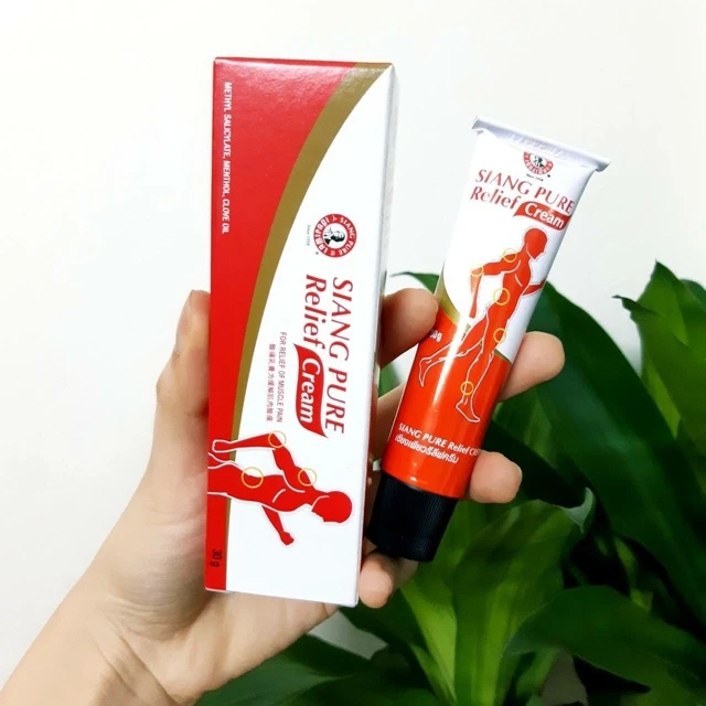 Dầu Nóng Xoa Bóp Siang Pure Relief Cream Thái Lan - ảnh 2