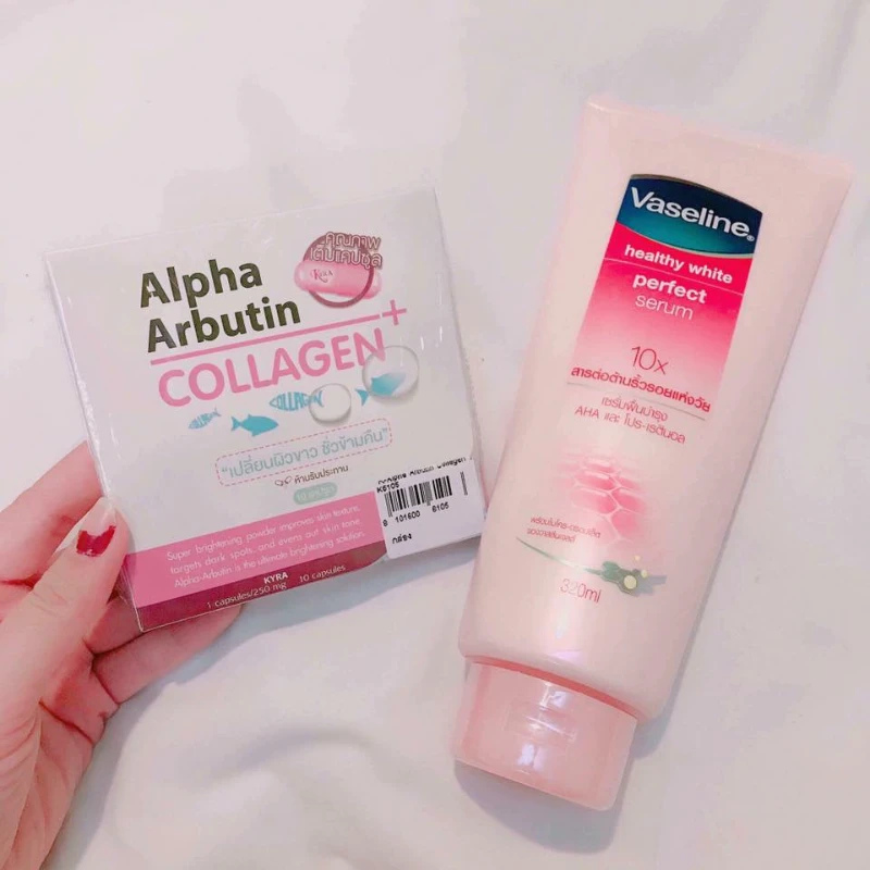 Dưỡng Thể Vaseline Healthy White Perfect Serum 10x - ảnh 3