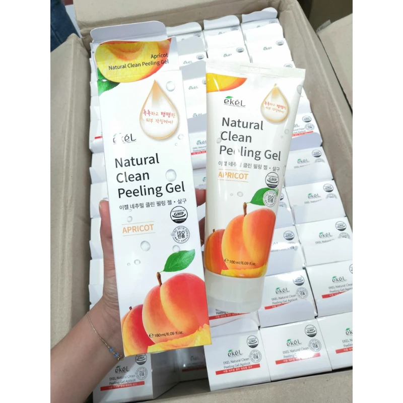Gel Tẩy Tế Bào Chết Chiết Xuất Mơ Ekel Nature Clean Peeling Gel 180ml - ảnh 3