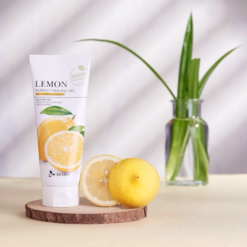Gel Tẩy Tế Bào Chết Ecosy Lemon Perfect Peeling Gel 180g - ảnh 3