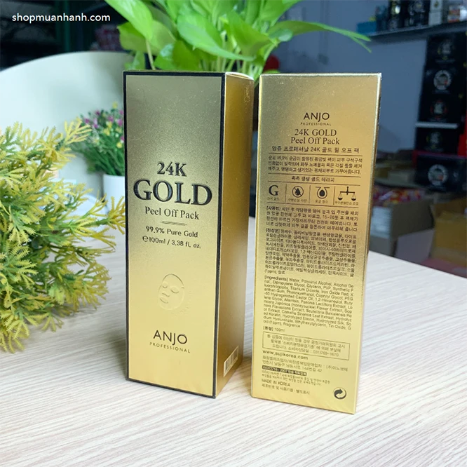 Get Mặt Nạ Vàng 24k Anjo Hàn Quốc - ảnh 2
