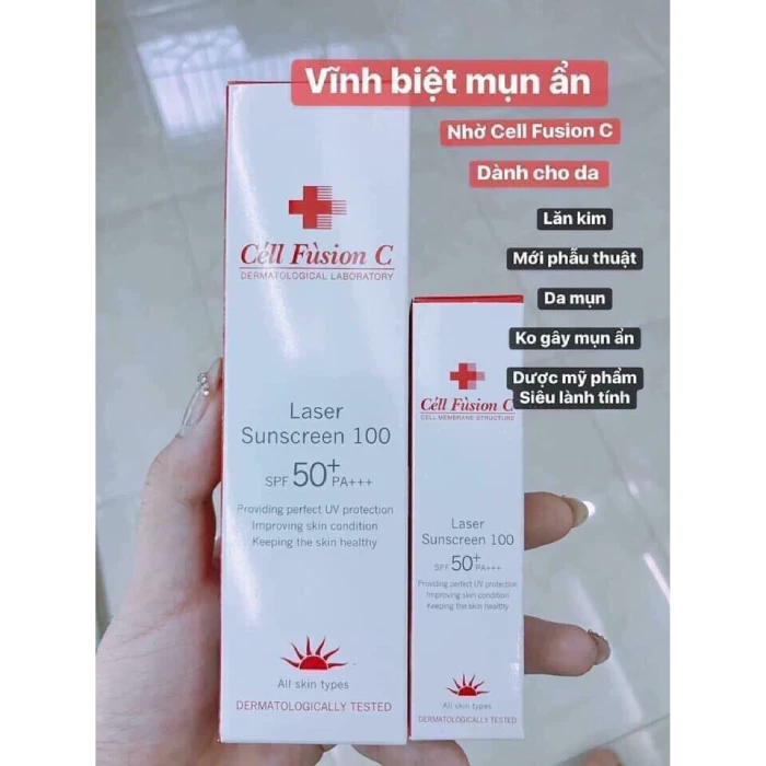 Kem Chống Nắng Cell Fusion C - ảnh 4