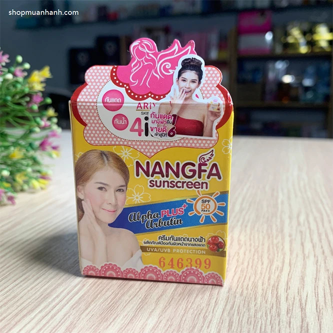 Kem Chống Nắng Che Khuyết Điểm Nangfa 4 in 1 - Nangfah Spf 50 - ảnh 2