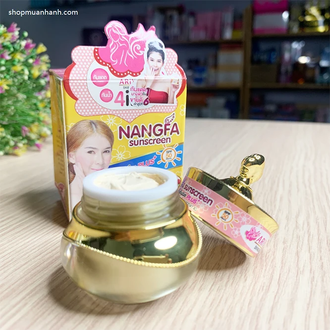Kem Chống Nắng Che Khuyết Điểm Nangfa 4 in 1 - Nangfah Spf 50 - ảnh 4
