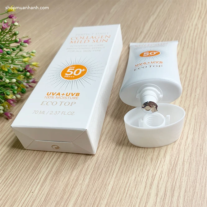 Kem Chống Nắng Collagen Mild Sun 70ml Chính Hãng Hàn Quốc - ảnh 3
