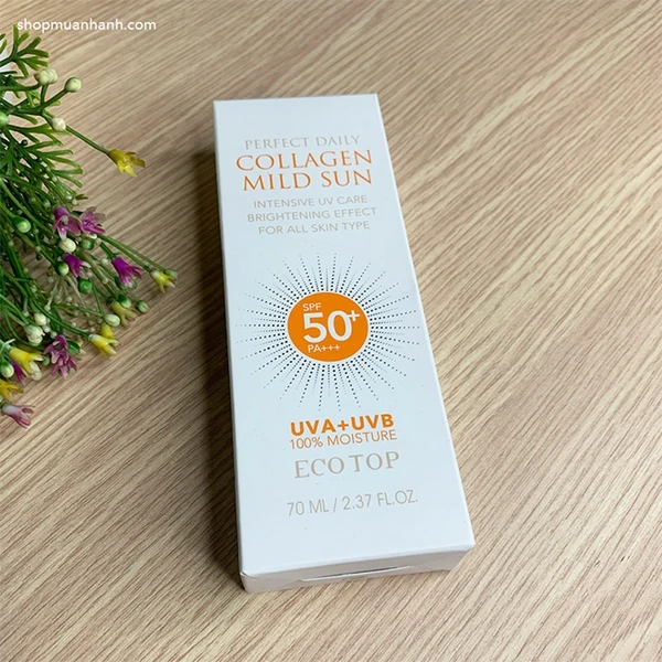 Kem Chống Nắng Collagen Mild Sun 70ml Chính Hãng Hàn Quốc - ảnh 6