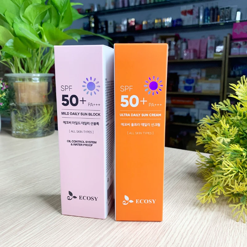 Kem Chống Nắng Ecosy Ultra Daily Sun Cream Kiềm Dầu Không Trôi 100ml - ảnh 1