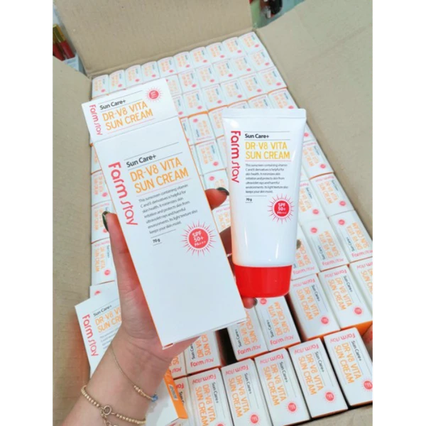 Kem Chống Nắng Farm Stay Dr - V8 Vita Sun Cream - ảnh 2