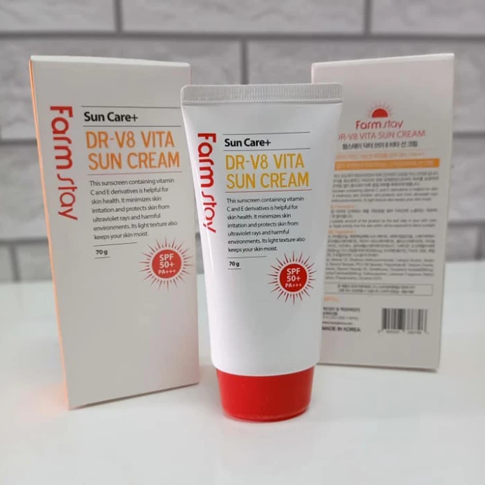 Kem Chống Nắng Farm Stay Dr - V8 Vita Sun Cream - ảnh 4