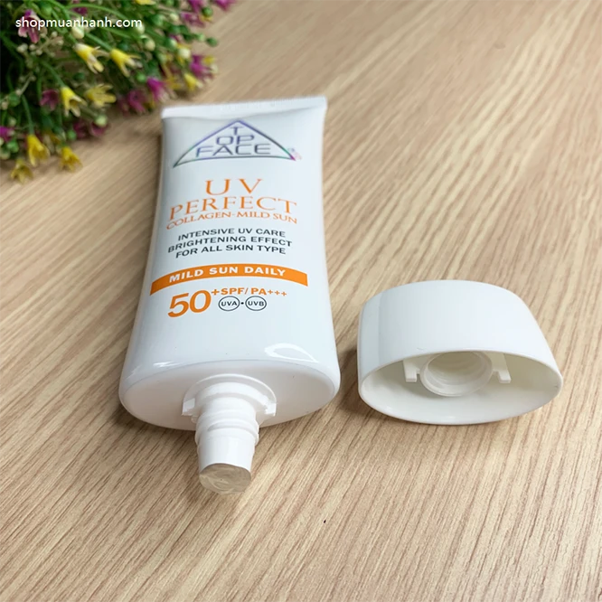 Kem Chống Nắng Top Face Uv Perfect Spf50 Plus Pa Hàn Quốc - ảnh 2