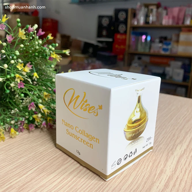 Kem Chống Nắng Wise Nano Collagen Sunscreen Thái Lan - ảnh 3