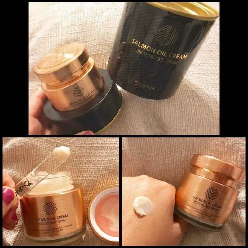 Kem Dưỡng Dầu Cá Hồi Salmon Oil Cream Hàn Quốc - ảnh 3
