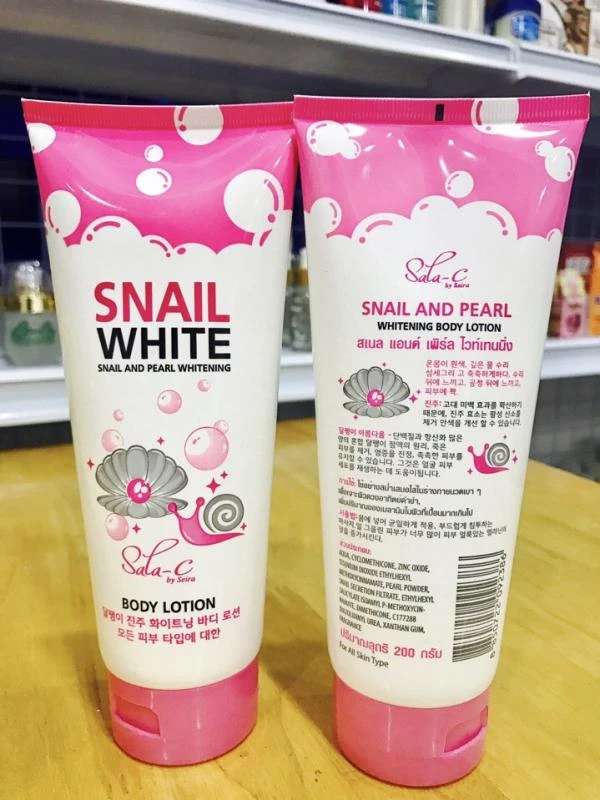 Kem Dưỡng Trắng Body Chiết Xuất Ngọc Trai Snail White Thái Lan - ảnh 3