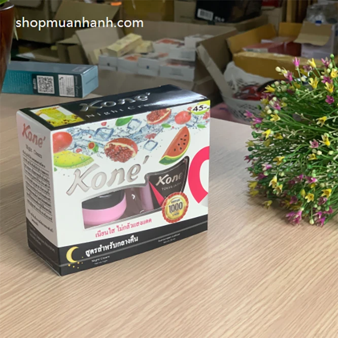 Kem Dưỡng Trắng Da Ban Đêm Night Cream Kone Thái Lan - ảnh 2