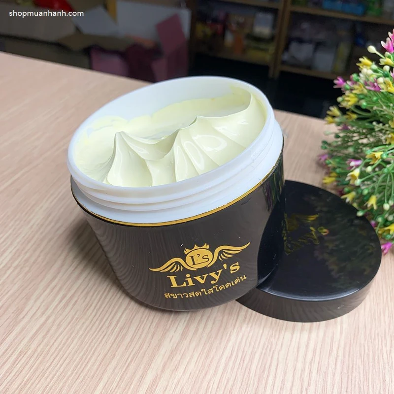 Kem Dưỡng Trắng Da Body Livy Đen Thái Lan - ảnh 6
