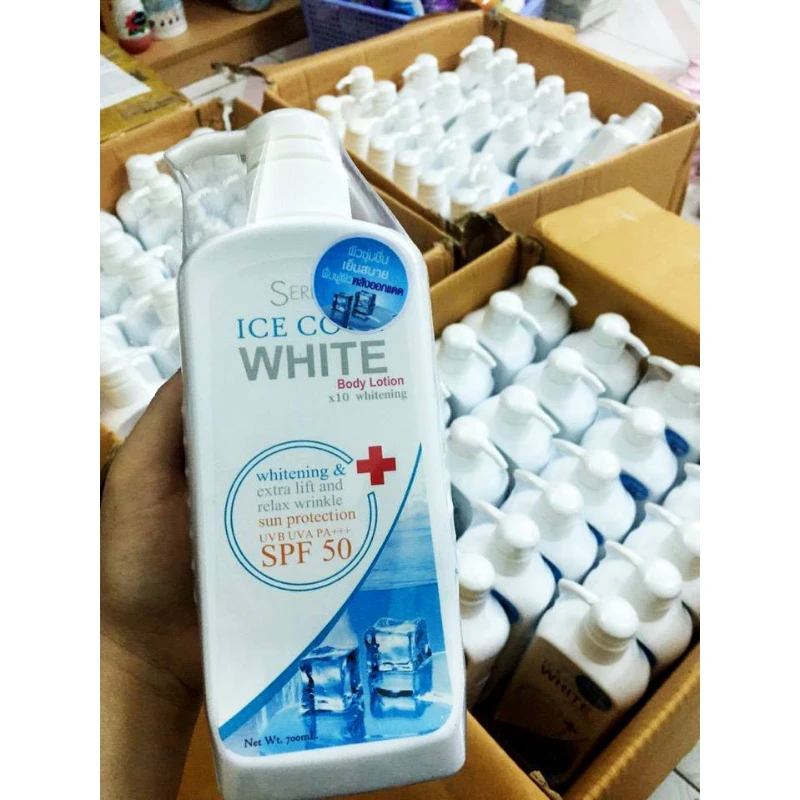 Kem Dưỡng Trắng Da Ice Cool White Body Lotion Thái Lan 700ml - ảnh 3