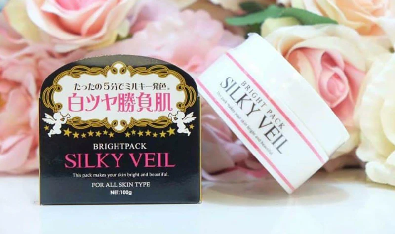 Kem Dưỡng Trắng Da Silky Veil Nhật Bản - ảnh 3