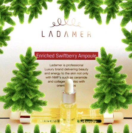 Kem Dưỡng Trắng, Trị Nám Ampoule từ Tổ Yến và Mạn Việt Quất Ladamer - ảnh 2