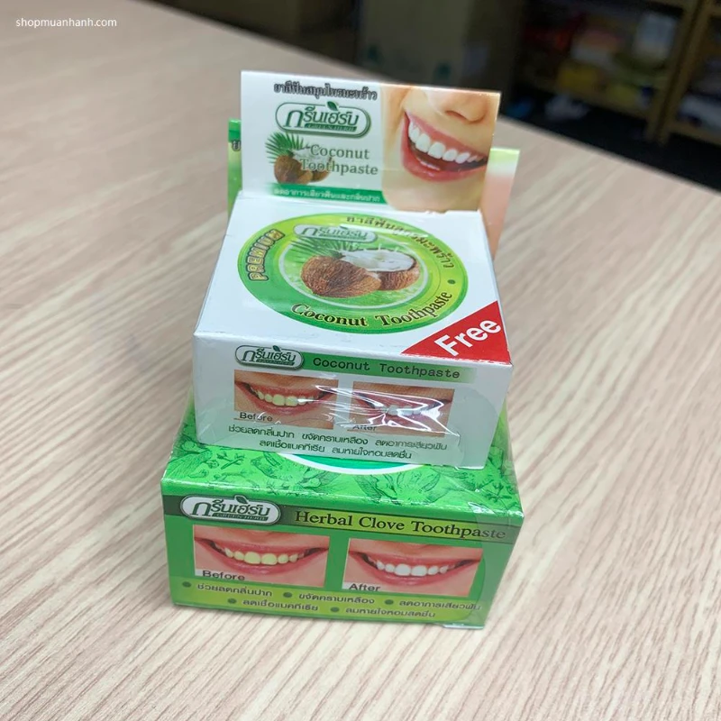 Kem Làm Trắng Răng Herbal Clove Toothpaste Premium Quality Nhanh Chóng - ảnh 2
