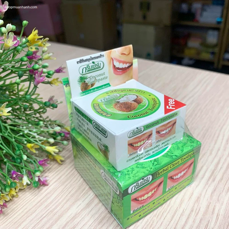 Kem Làm Trắng Răng Herbal Clove Toothpaste Premium Quality Nhanh Chóng - ảnh 5