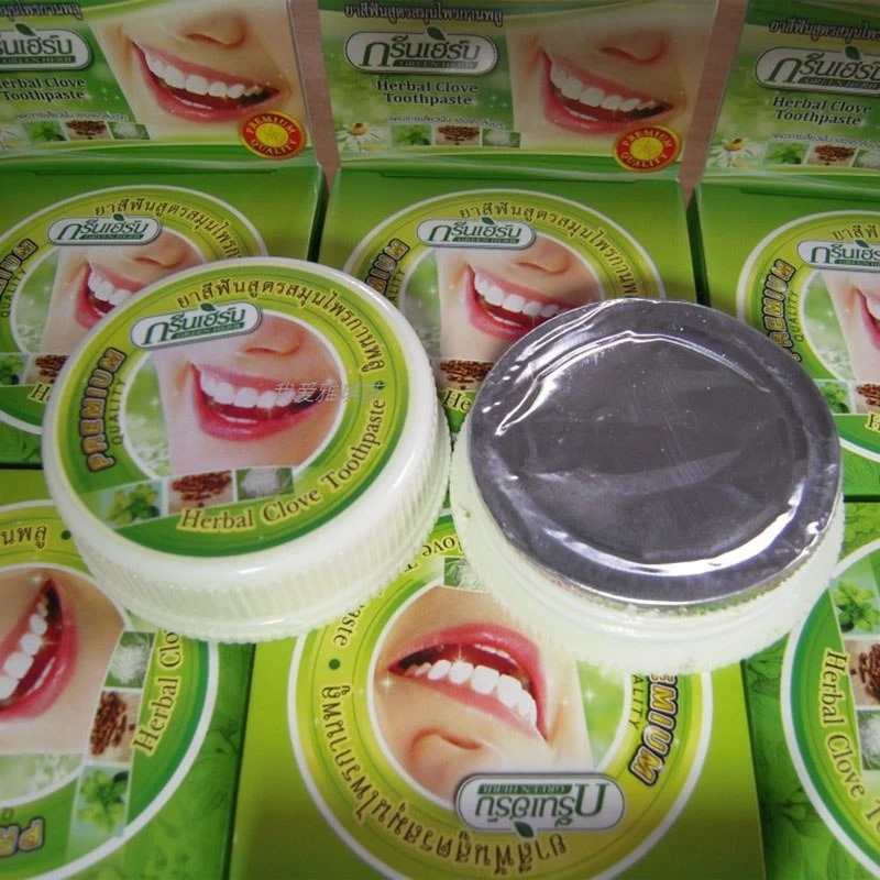 Kem Làm Trắng Răng Herbal Clove Toothpaste Thái Lan - ảnh 2