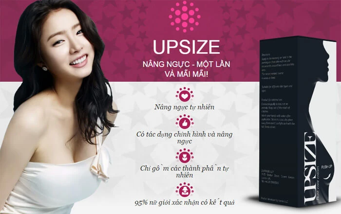 Kem Nâng Nở Ngực Upsize Nga Tinh Hoa Thảo Dược Thiên Nhiên - ảnh 3