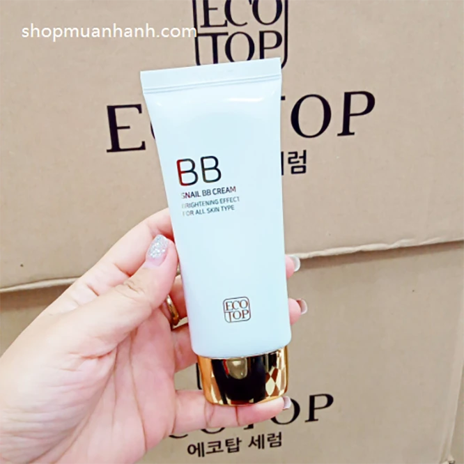 Kem Nền Chống Nắng Snail Bb Cream Ecotop(50ml) - ảnh 2