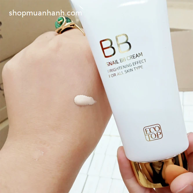 Kem Nền Chống Nắng Snail Bb Cream Ecotop(50ml) - ảnh 3