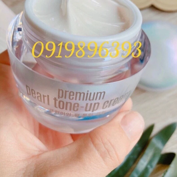 Kem Ngọc Trai Premium Pearl Tone-Up Cream Hàn Quốc - ảnh 5