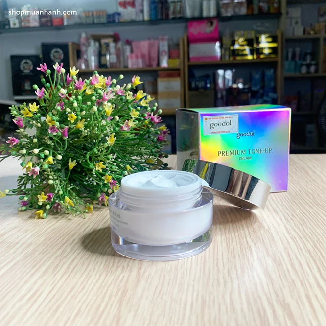 Kem Ốc Sên Dưỡng Trắng Goodal Premium Snail Tone Up Cream - ảnh 3