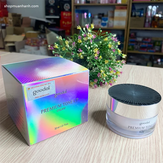 Kem Ốc Sên Dưỡng Trắng Goodal Premium Snail Tone Up Cream - ảnh 6