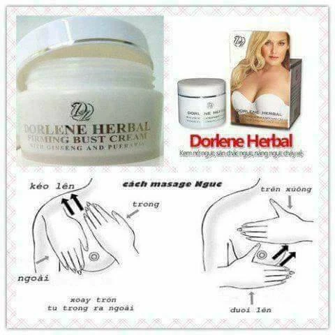 Kem Săn Nở Ngực Dorlene Herbal Thái Lan Chính Hãng - ảnh 2