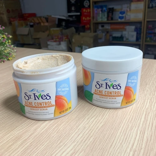 Kem Tẩy Tế Bào Chết Hương Mơ St.ives - ảnh 1
