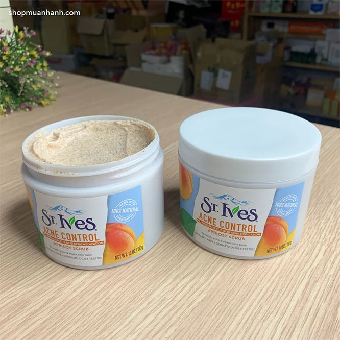 Kem Tẩy Tế Bào Chết Hương Mơ St.ives - ảnh 4