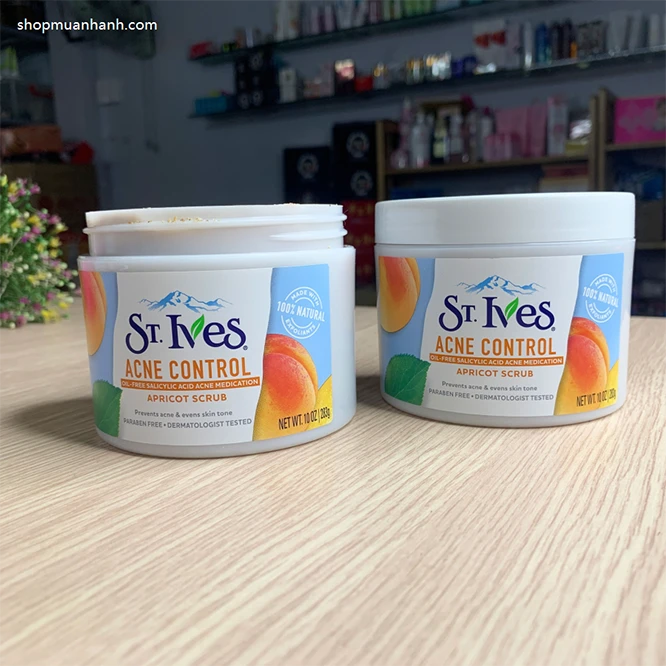 Kem Tẩy Tế Bào Chết Hương Mơ St.ives - ảnh 5