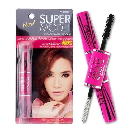 Mascara Chuốt Mi 2 Đầu Mistine Super Model - ảnh 1