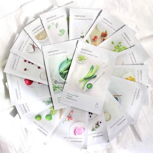 Mặt Nạ Giấy Cao Cấp Innisfree Real Squeeze Mask - ảnh 1